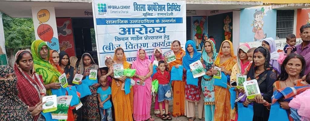 Seed distribution and climate resilience activity
